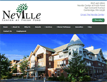 Tablet Screenshot of nevillecenter.org